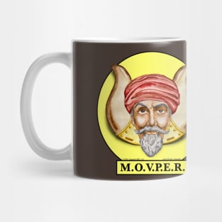 Mokanna On Yellow Disc, M.O.V.P.E.R. Mug